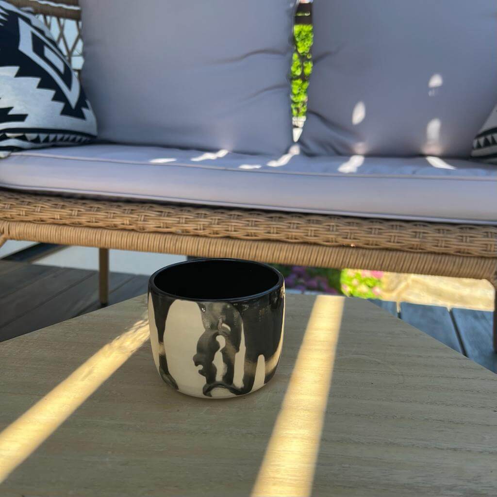 Mug, Tasse, Kaffeetasse, Keramiktasse - Becher Raven & Sand Artline