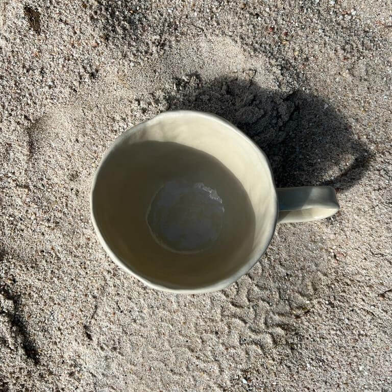 Mug, Tasse, Kaffeetasse, Keramiktasse -  Tasse Sand Breath