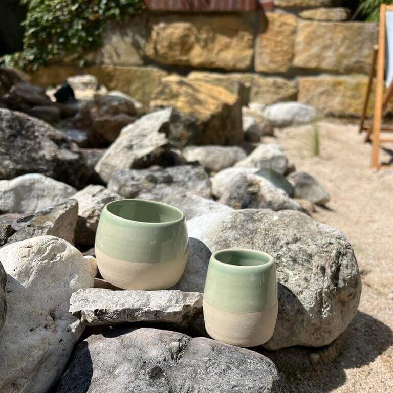 Kaffee- & Teebecher - Curve Kaffeebecher Grün
