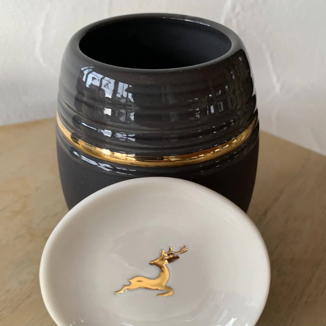 Schmuckschale - Schmuckschälchen Hirsch Grand Flüh Gold