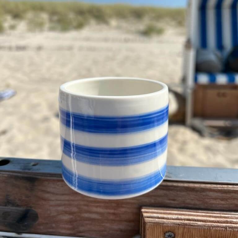 Mug, Tasse, Kaffeetasse, Keramiktasse -  Sylt Becher