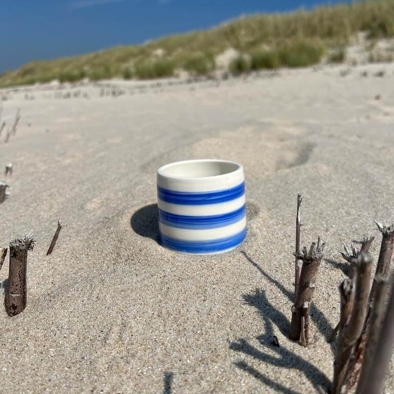 Mug, Tasse, Kaffeetasse, Keramiktasse -  Sylt Becher