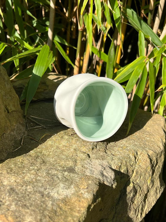 Kaffee- & Teebecher - Crumple Becher Grün