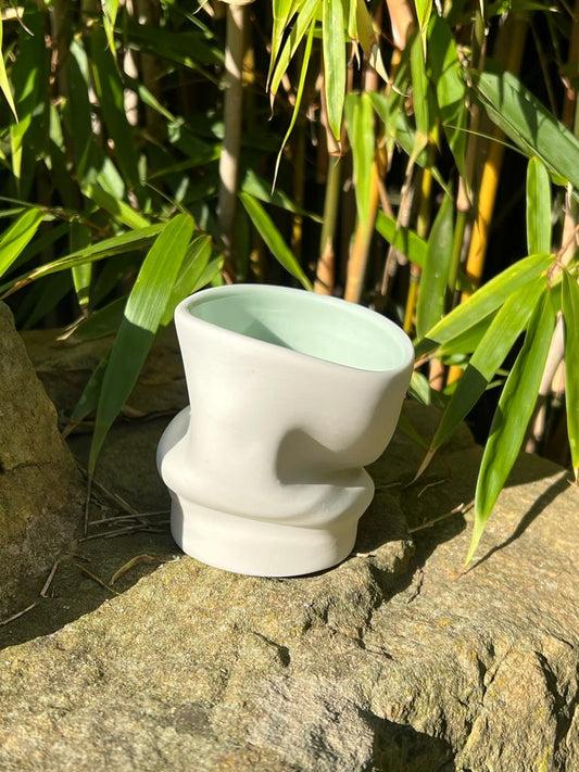 Kaffee- & Teebecher - Crumple Becher Grün