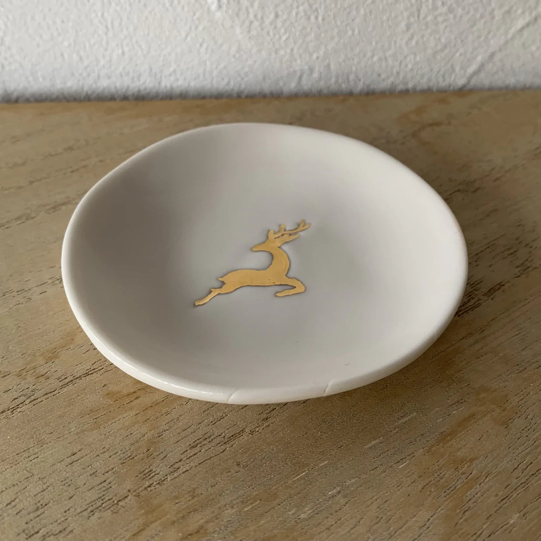 Schmuckschale -  Schmuckschälchen Hirsch Grand Flüh Gold